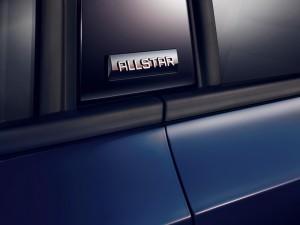 VW Allstar Sondermodell 2015 schriftzug b säule