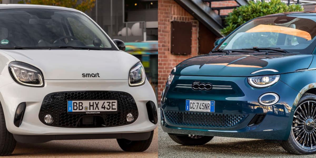 Fiat 500e vs. Smart EQ fortwo: Zwei aufgeweckte Stromer im Mini-Format