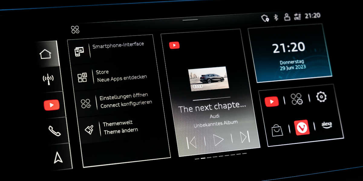 Audi YouTube Infotainment